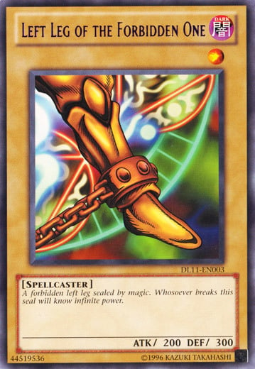 Left Leg of the Forbidden One Card Front
