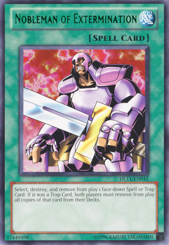 Nobleman of Extermination Card Front