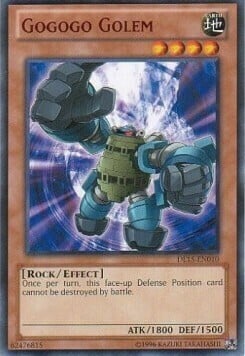 Golem Gogogo Card Front