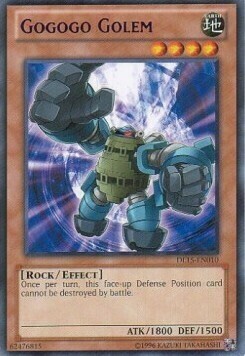 Golem Gogogo Card Front