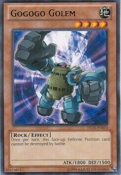 Golem Gogogo Card Front