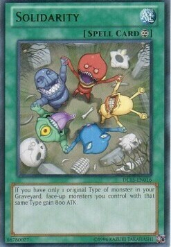 Solidarietà Card Front