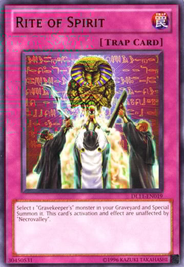 Rite of Spirit Card Front