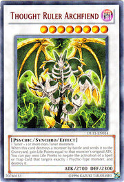 Thought Ruler Archfiend · Red 014c-r