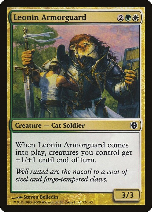 Leonin Armorguard Card Front