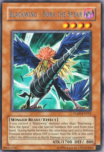 Blackwing - Bora the Spear Card Front