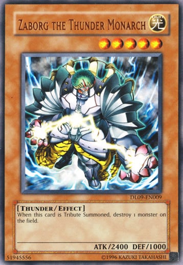 Zaborg the Thunder Monarch Card Front