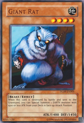 Giant Rat Card Front