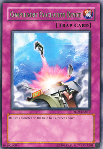 Compulsory Evacuation Device Card Front