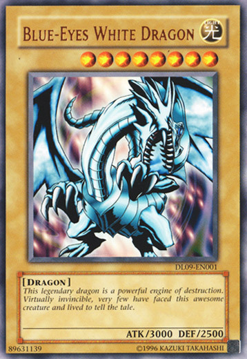 Blue-Eyes White Dragon Card Front