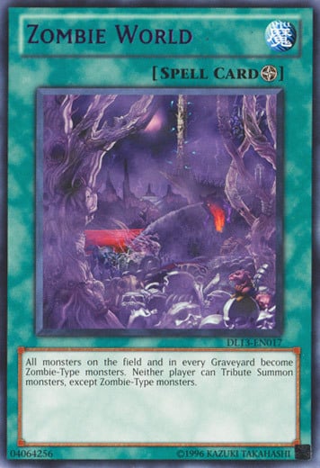 Zombie World Card Front