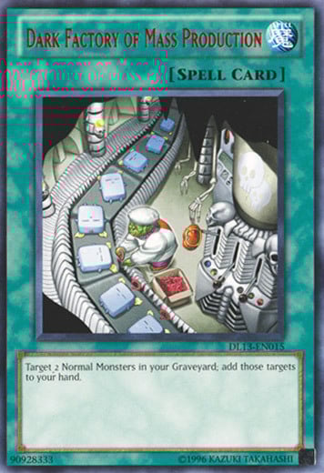 Dark Factory of Mass Production Card Front