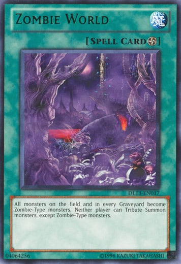 Zombie World Card Front