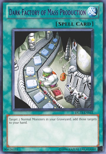 Dark Factory of Mass Production Card Front