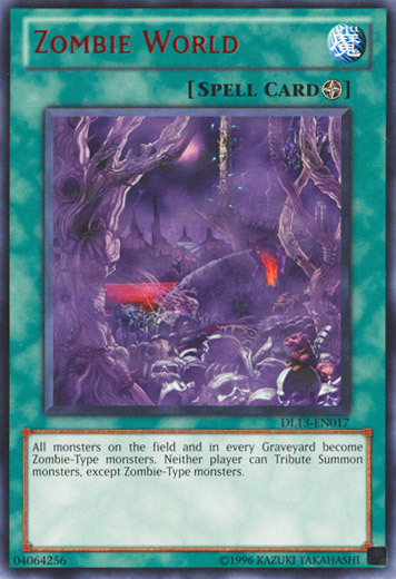 Zombie World Card Front