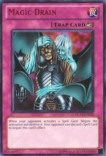 Magic Drain Card Front
