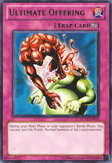 Ultimate Offering Card Front