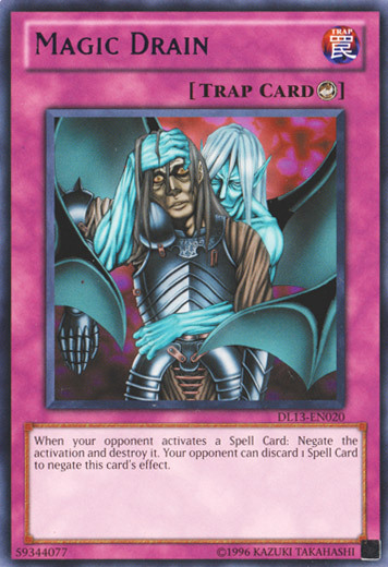 Magic Drain Card Front