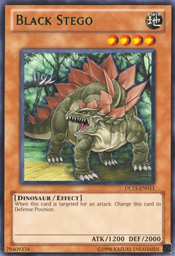Stegosauro Oscuro Card Front