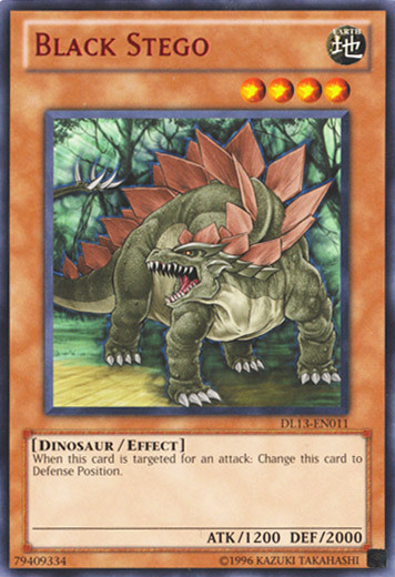 Stegosauro Oscuro Card Front