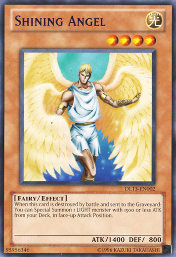 Shining Angel Card Front