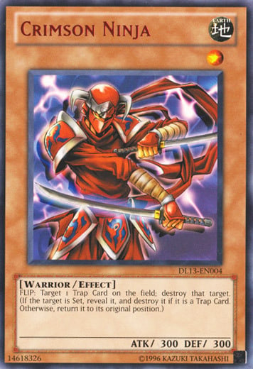 Crimson Ninja Card Front