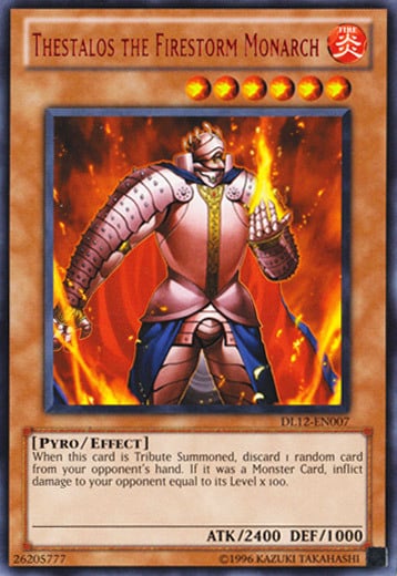 Thestalos the Firestorm Monarch Card Front