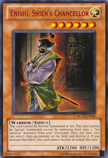 Enishi, Cancelliere di Shien Card Front