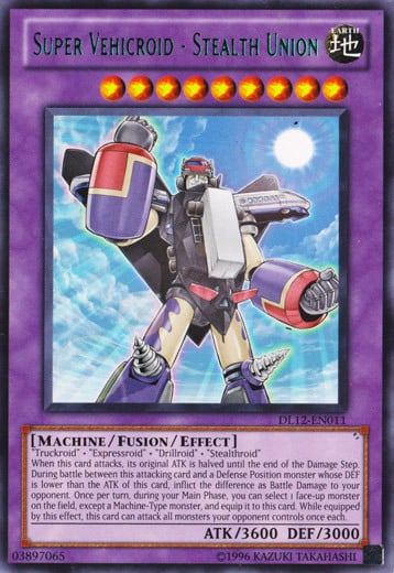 Super Vehicroid - Unione Stealth Card Front