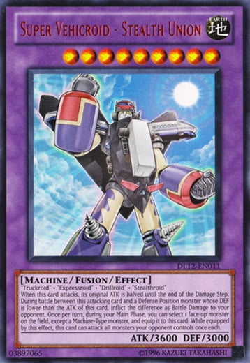 Super Vehicroid - Unione Stealth Card Front