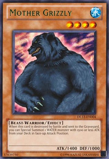 Madre Grizzly Card Front