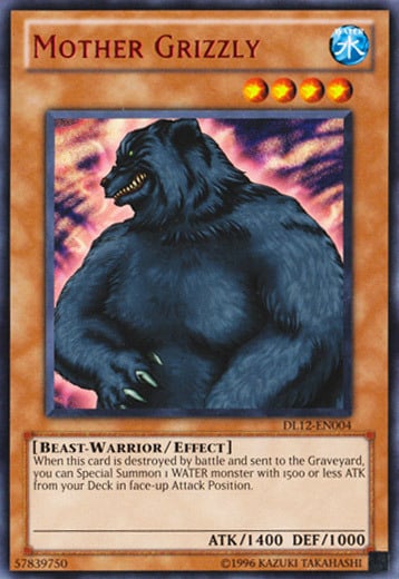 Madre Grizzly Card Front