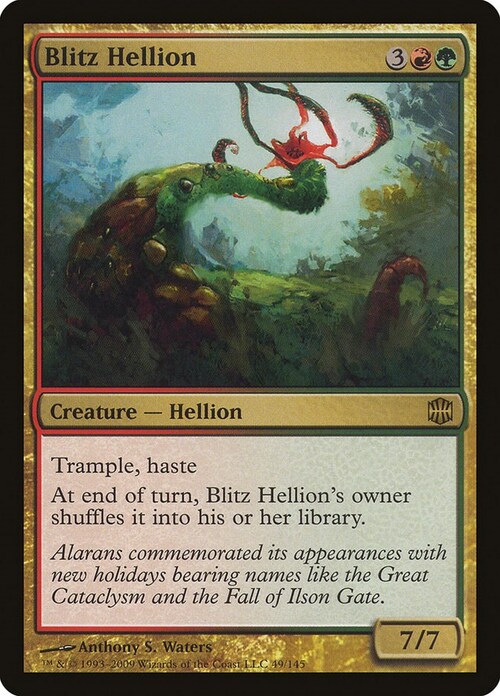 Blitz Hellion Card Front