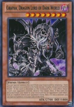 Grapha, Dragon Lord of Dark World Card Front