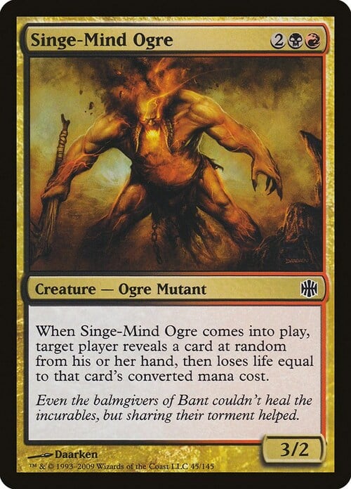 Singe-Mind Ogre Card Front