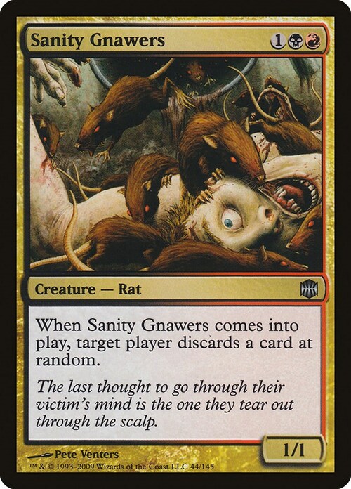 Sanity Gnawers Card Front