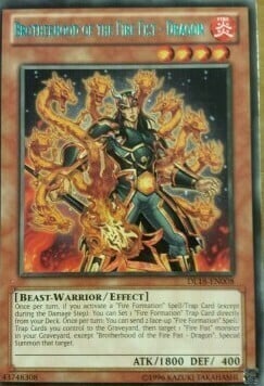 Brotherhood of the Fire Fist - Dragon Card Front
