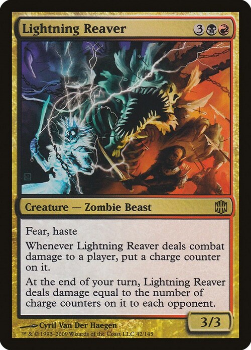 Lightning Reaver Card Front