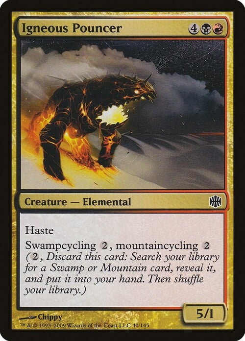 Igneous Pouncer Card Front