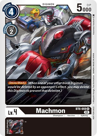 Machmon Card Front