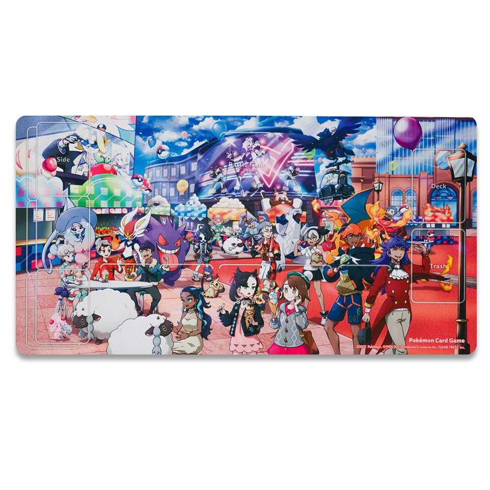 POKÉMON TRAINERS Off Shot! Playmat