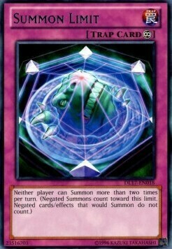 Summon Limit Card Front