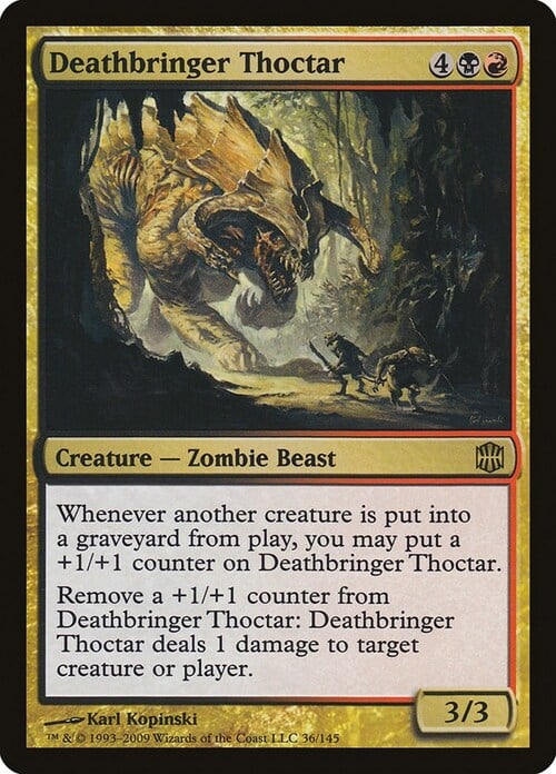 Deathbringer Thoctar Card Front