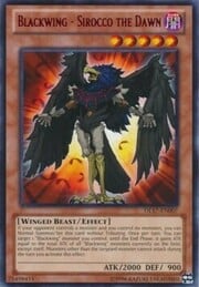 Blackwing - Sirocco the Dawn · Red 007c-r