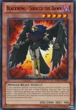 Blackwing - Sirocco the Dawn Card Front