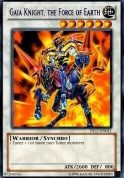 Gaia Knight, the Force of Earth Card Front