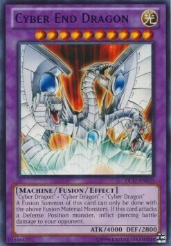 Cyber End Dragon Card Front
