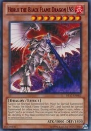Horus the Black Flame Dragon LV8 · Red 002c-r