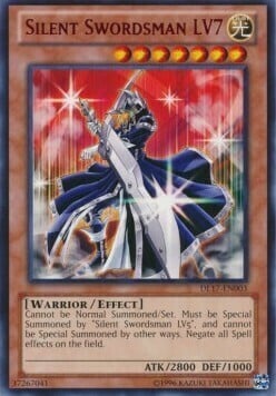 Silent Swordsman LV7 Card Front