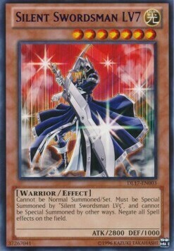 Silent Swordsman LV7 Card Front
